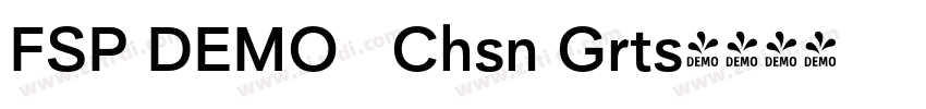 FSP DEMO   Chsn Grts字体转换